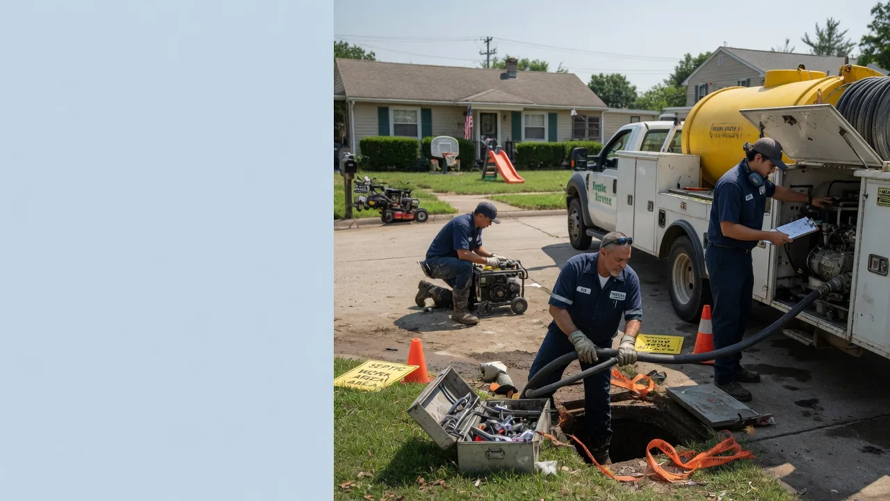 Septic Tank Pumping in Round Lake, IL near me